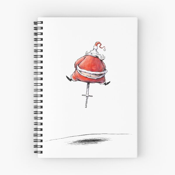 Aperçu de l'œuvre Jumping Santa créée et vendue par Santiago Vecino.
