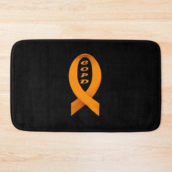 Item preview, COPD Awareness Ribbon designed and sold by B-Martin-Art.