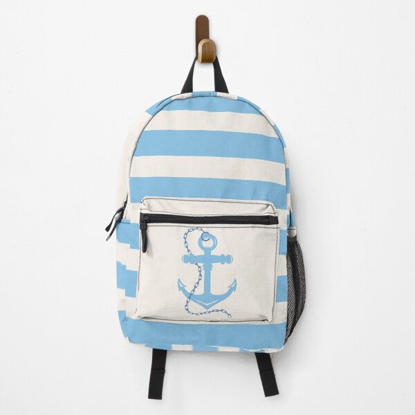 AFE Baby Blue Anchor & Chain Backpack