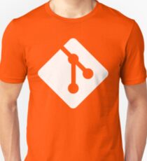 Git - White logo Unisex T-Shirt