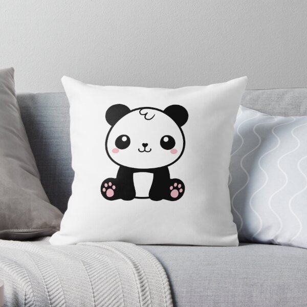 Panda Pillow / Panda bear pillow / Panda Kawaii / cute panda – Enjoy Pillows