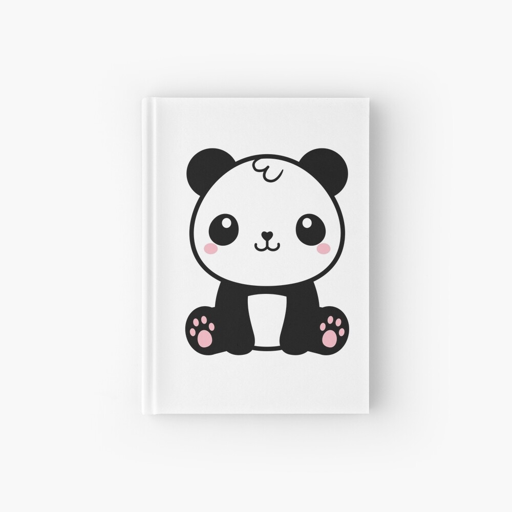 Panda Kawaii Panda with Heart Nose