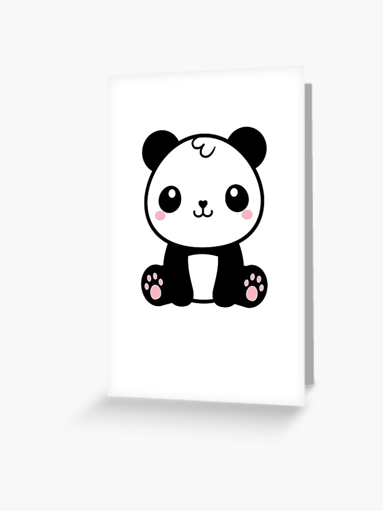 Plaid Heart Panda 