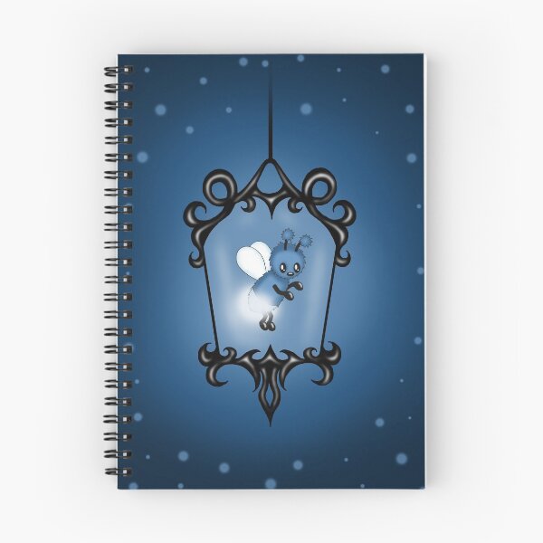 Item preview, cute blue firefly designed and sold by Pezi-Creation.