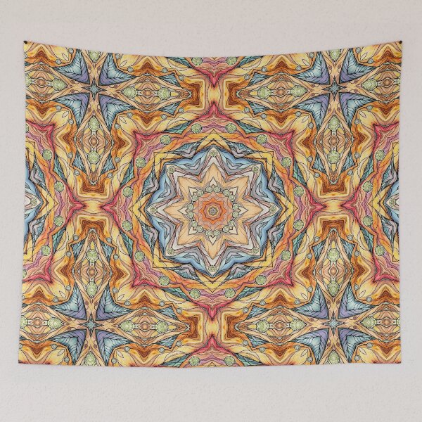 Item preview, Mandala#8815 kaleidoscope designed and sold by MandalaFlowerArt.
