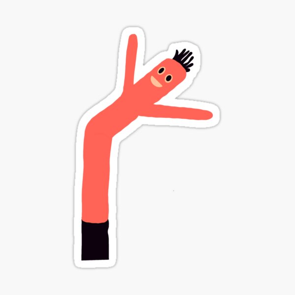 Item preview, Wacky Wavy Inflatable Arm Flailing Tube Man - Red designed and sold by jaelynandrade.