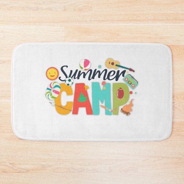 Item preview, summer camp with cartoon images tshirt designed and sold by helkav.