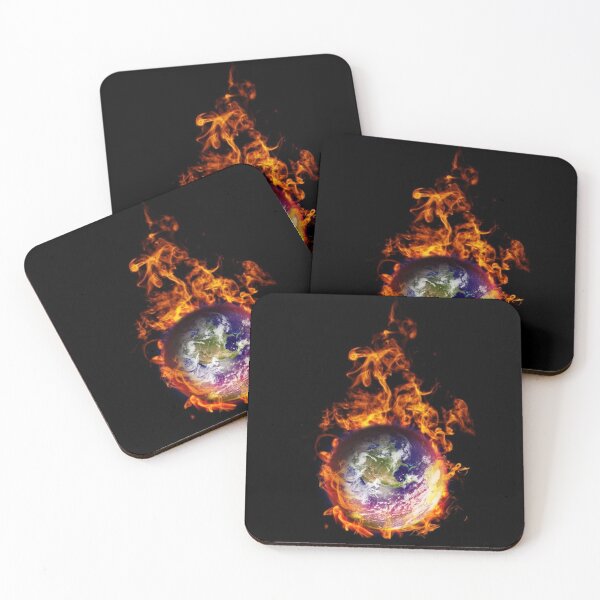 Item preview, current events world on fire designed and sold by serene-dad.