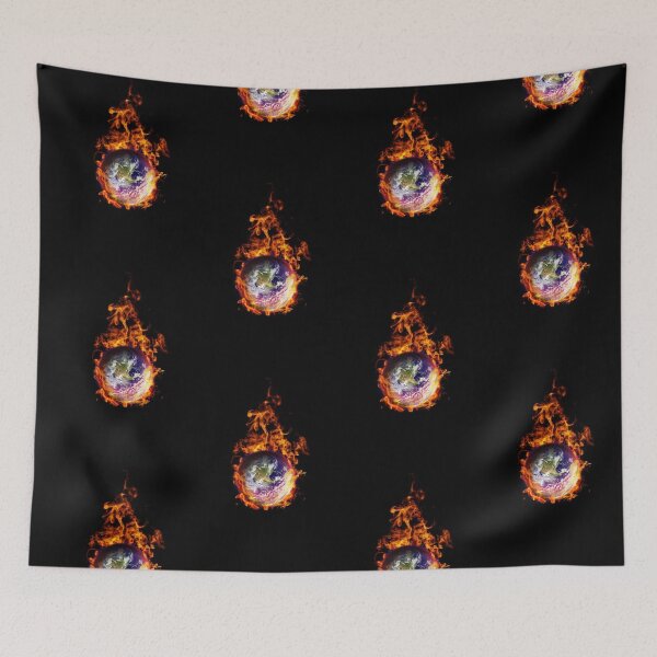 Item preview, current events world on fire designed and sold by serene-dad.