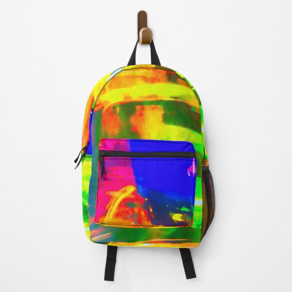 Item preview, Colorful Abstract Painting of Light Reflections designed and sold by Hudson-Art.