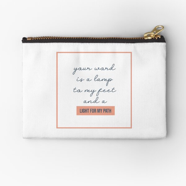 NM Light For My Path Zipper Pouch