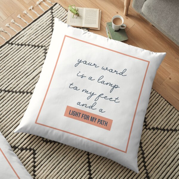 NM Light For My Path Floor Pillow