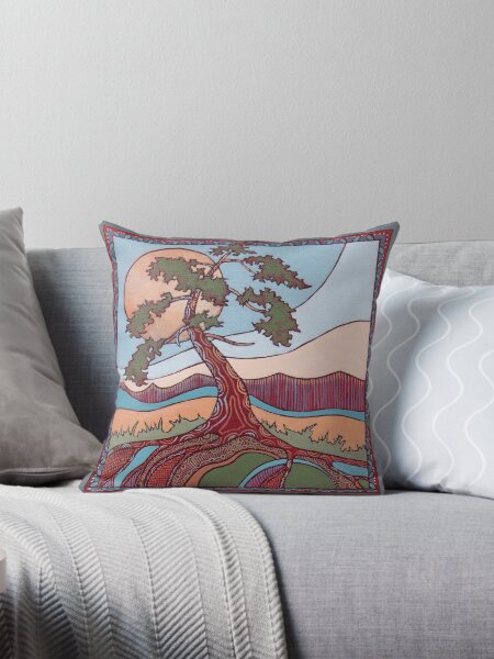 Item preview, Art Nouveau/Folk Fusion Tree rooted in Design  designed and sold by CMawleart.