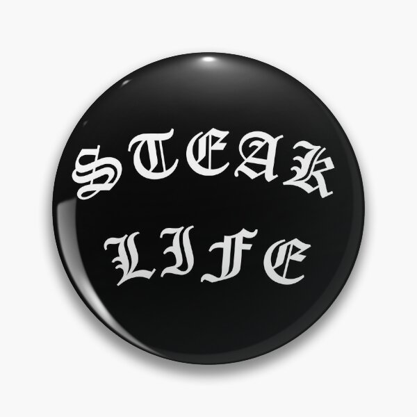 Item preview, Steak Life for meat lovers and keto dieters designed and sold by SubtleSplit.