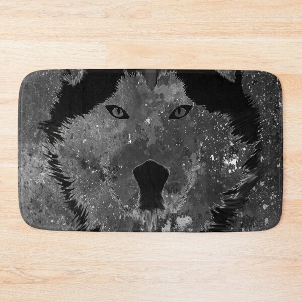 Item preview, Wolf Abstract Design With Black Ashes designed and sold by vineeth.