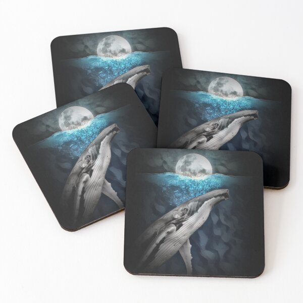 Item preview, Humpback Whale In Moonlight designed and sold by Heathermarie321.