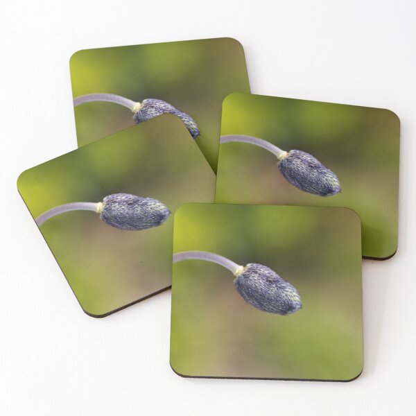 Item preview, Blue Anemone Solo Bud designed and sold by Joy Watson - Natural Light Photography .