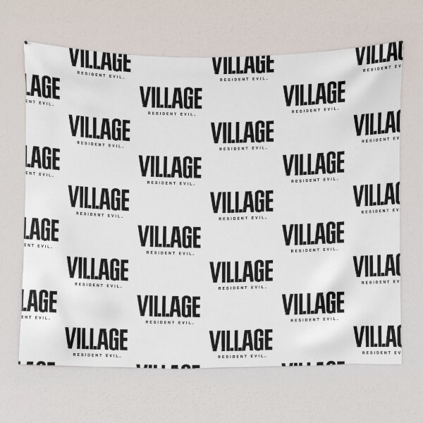Item preview, Resident Evil 8 Village Text Logo designed and sold by teestranding.