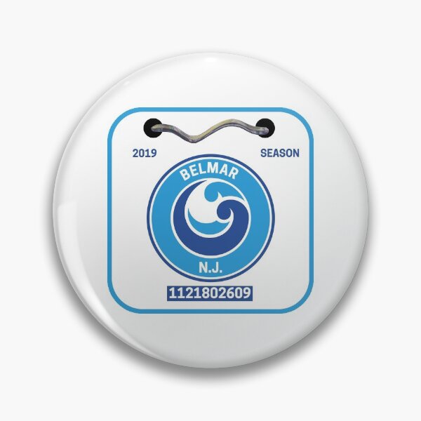 Item preview, Belmar NJ Beach Badge designed and sold by fearcity.