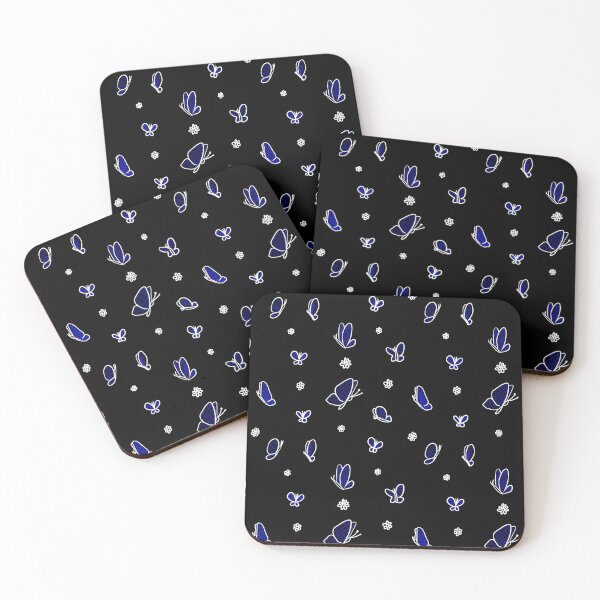 Item preview, Doodly Blue Butterflies  designed and sold by Blenderbeetle.