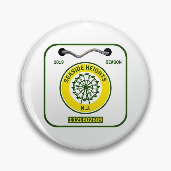 Item preview, Seaside Heights Beach Badge designed and sold by fearcity.