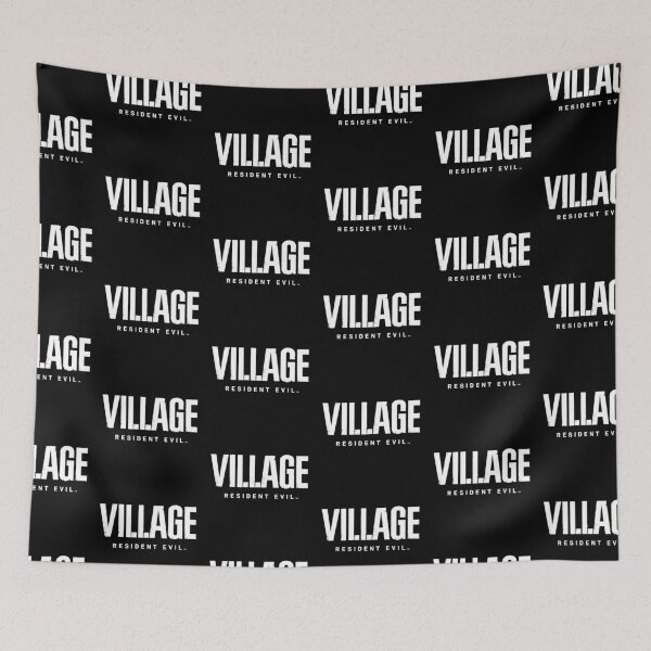 Item preview, Resident Evil 8 Village Text Logo designed and sold by teestranding.