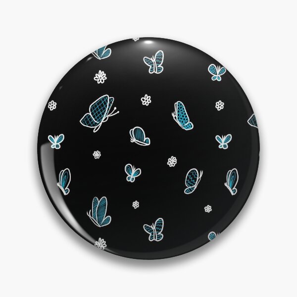 Item preview, Doodly Light Blue Butterflies designed and sold by Blenderbeetle.