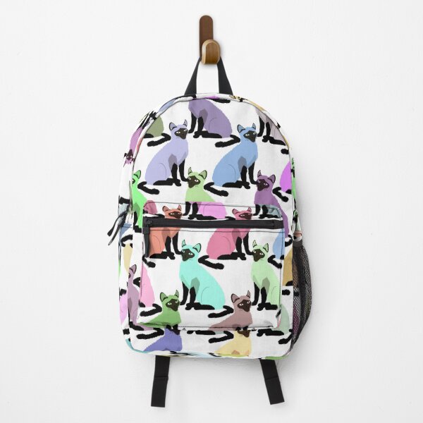 Item preview, Siamese cat colorful pattern designed and sold by vineeth.