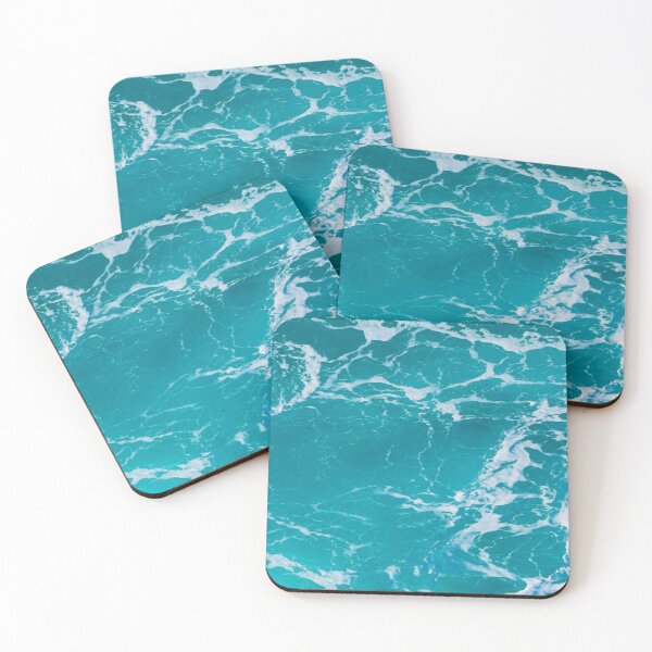 Item preview, Ocean Waves Blue designed and sold by Tetete.