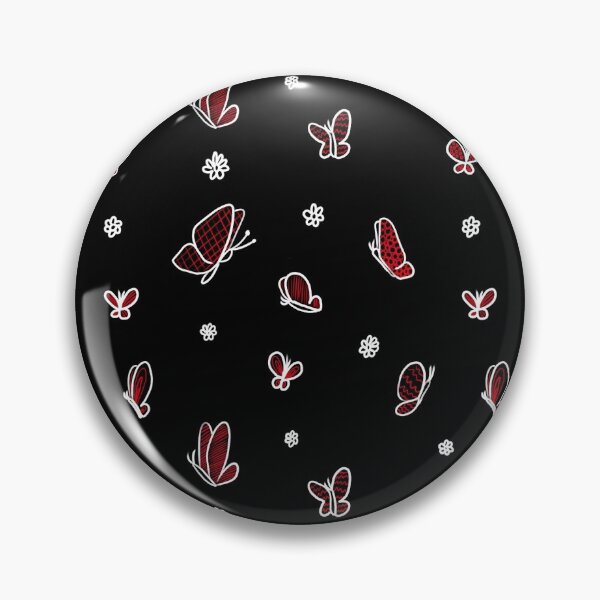 Item preview, Doodly Red Butterflies designed and sold by Blenderbeetle.