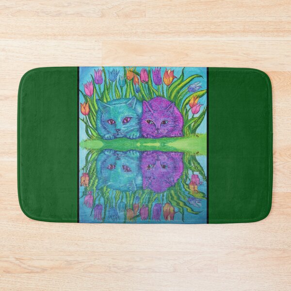 Item preview, Cats Reflecting designed and sold by PaniaBrown.