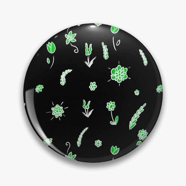 Item preview, Doodly Green Flowers designed and sold by Blenderbeetle.