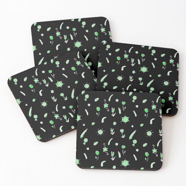 Item preview, Doodly Green Flowers designed and sold by Blenderbeetle.