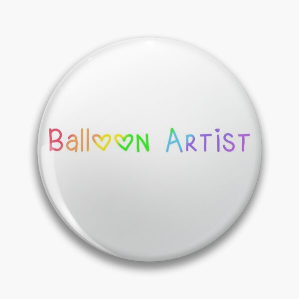 Item preview, Balloon Artist with Rainbow Letters designed and sold by Whoopsidoodle.