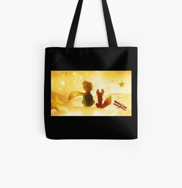 El principito Bolsa estampada de tela
