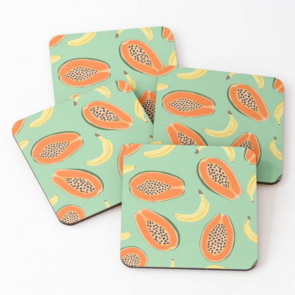 Item preview, Papaya and Banana designed and sold by Ellanadoesart.