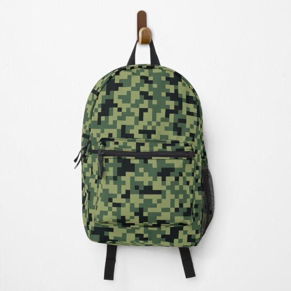 Item preview, Green Black Camouflage Pattern 3, Military pattern, camo design, camping pattern designed and sold by Hurriyyatee.