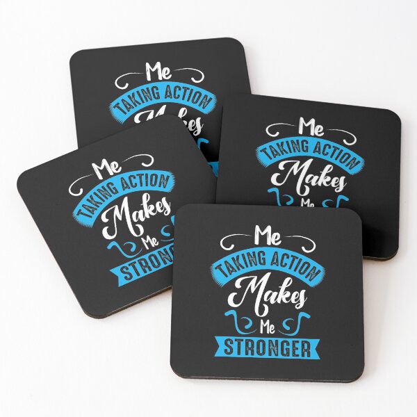 Item preview, Me Taking Action Makes Me Stronger designed and sold by GravitiTees.