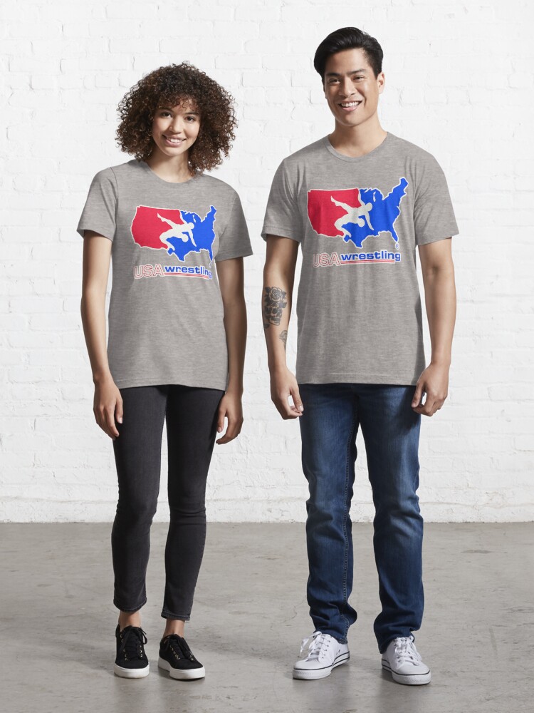 Usa wrestling crew neck on sale