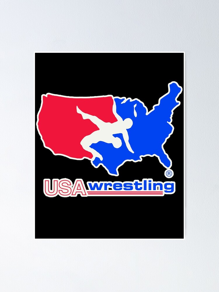 red-blue-usa-wrestling-logo-poster-by-baloon-id-redbubble