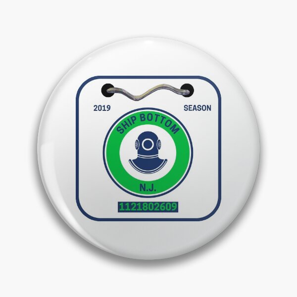 Item preview, Ship Bottom New Jersey Beach Badge designed and sold by fearcity.