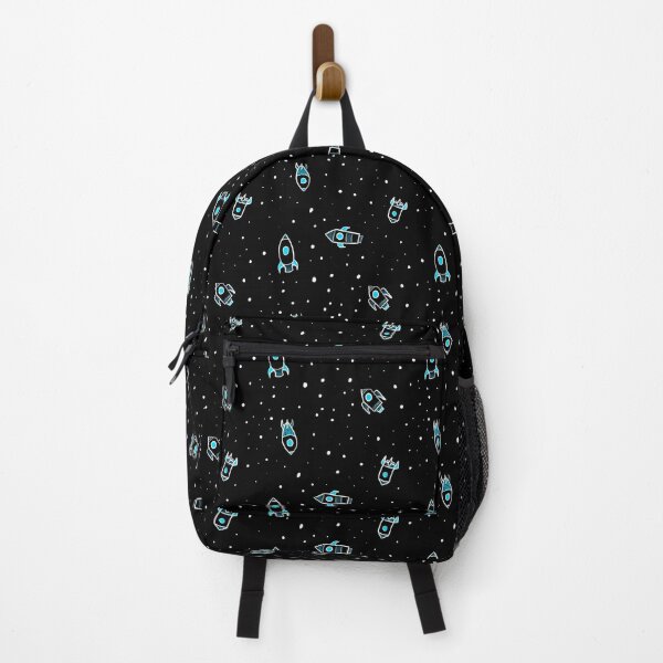 Item preview, Doodly Light Blue Spaceships designed and sold by Blenderbeetle.
