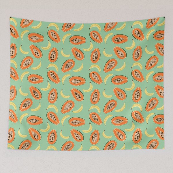 Item preview, Papaya and Banana designed and sold by Ellanadoesart.