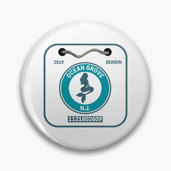 Item preview, Ocean Grove New Jersey Beach Badge designed and sold by fearcity.