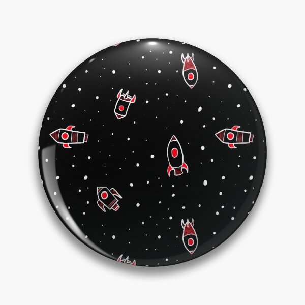 Item preview, Doodly Red Spaceships  designed and sold by Blenderbeetle.