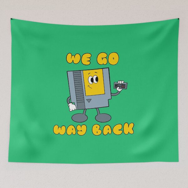 Item preview, We Go Way Back - Old Gamer designed and sold by siridhata.