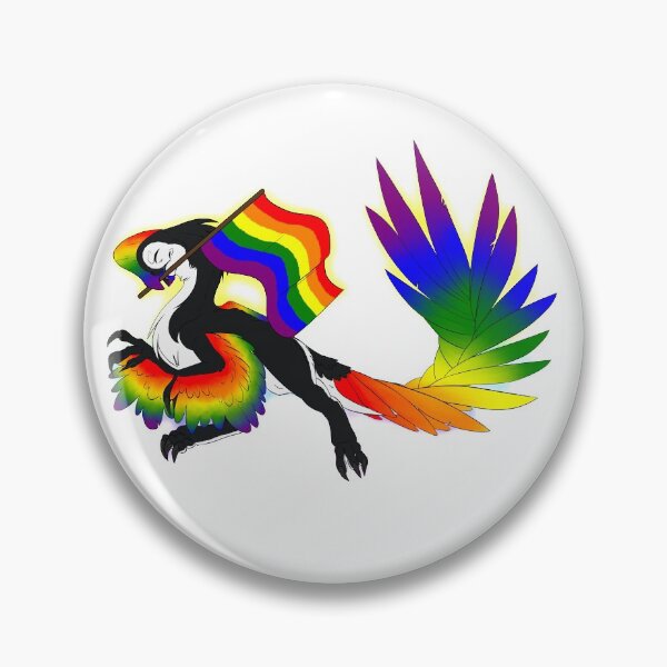Item preview, Pride Oviraptor designed and sold by maskiidoodle.