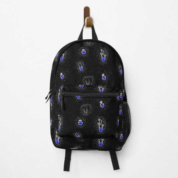 Item preview, Doodly Dark Blue cacti designed and sold by Blenderbeetle.