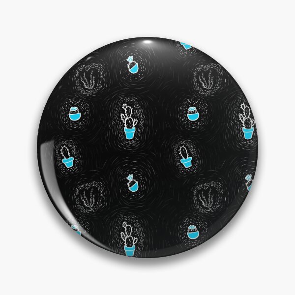 Item preview, Doodly Light Blue Cacti designed and sold by Blenderbeetle.