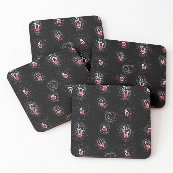 Item preview, Doodly Red Cacti designed and sold by Blenderbeetle.